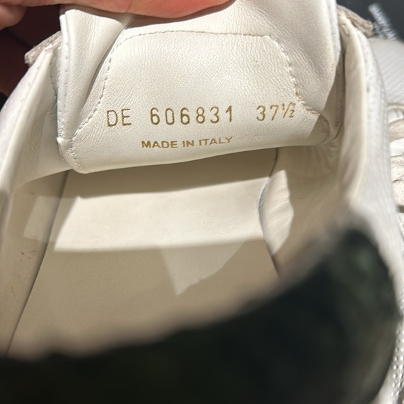 SAINT LAURENT women’s white and green python sneakers. In VGUC 37.5 EURO. - Picture 10 of 14